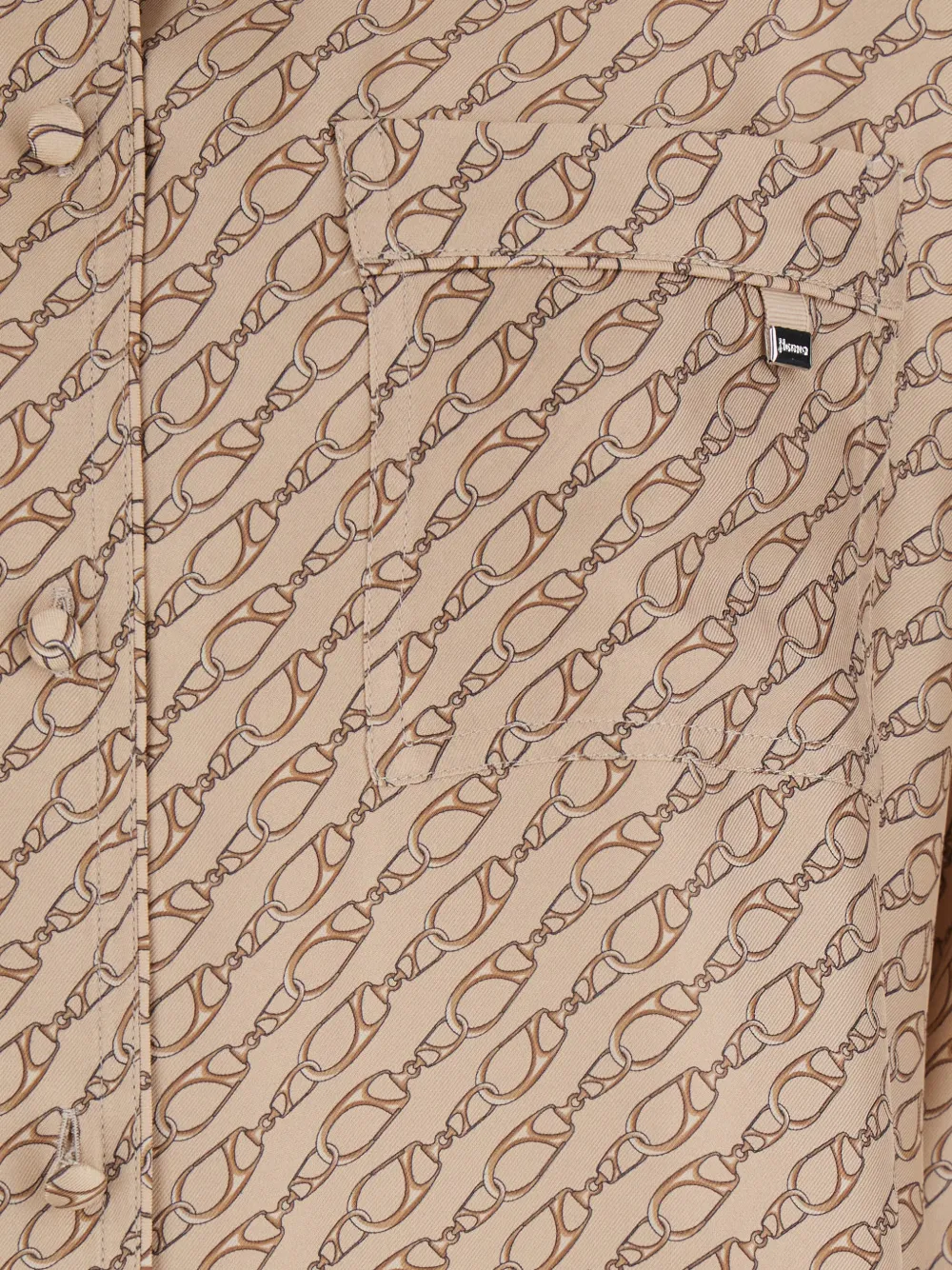  Herno Chain-pattern Shirt - Neutrals 