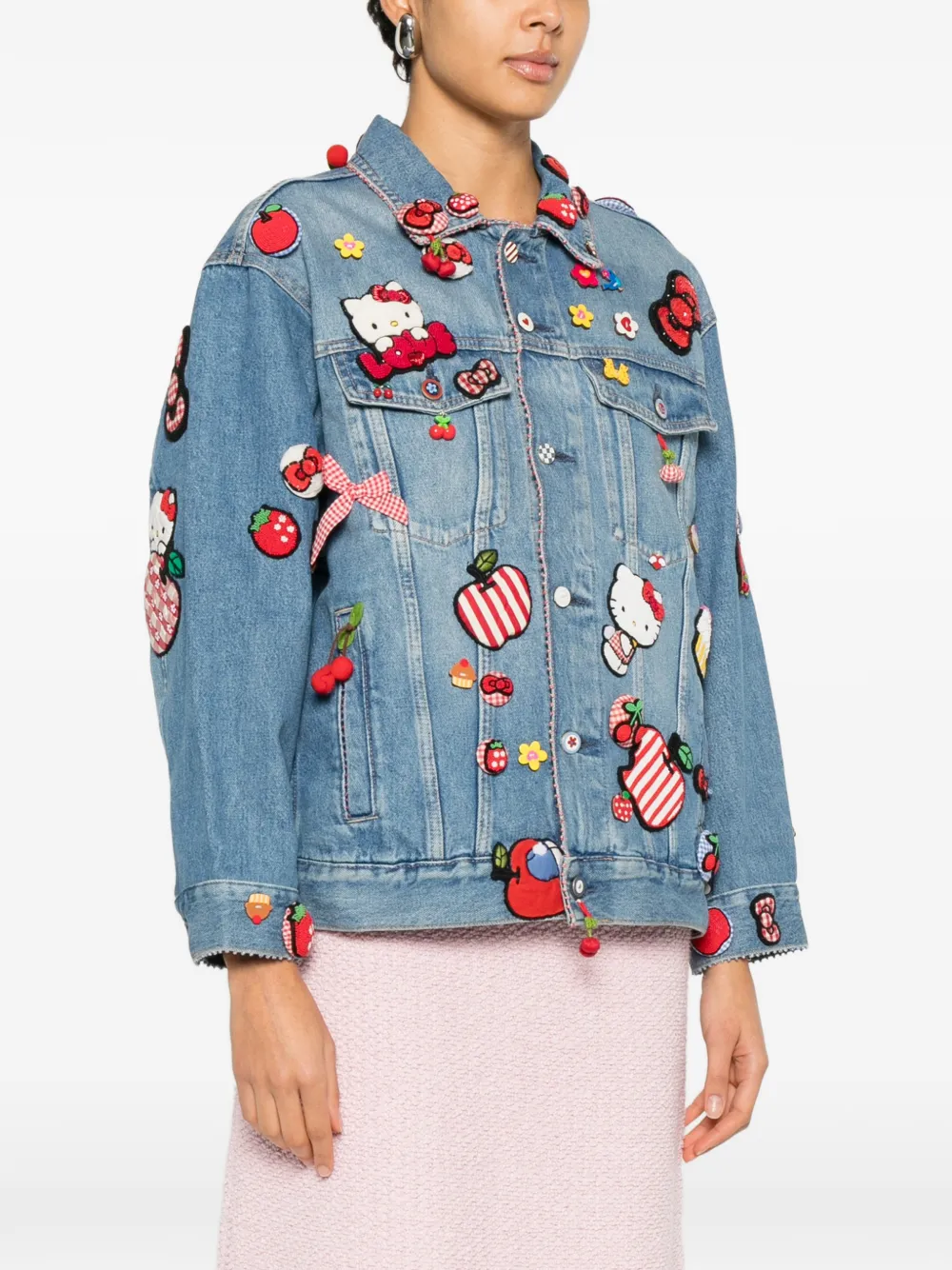  Pero Embellished Jacket - Blue 