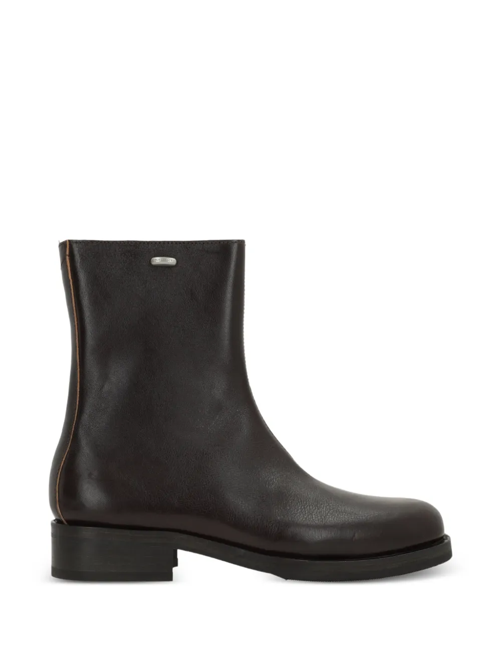 OUR LEGACY Camion zip leather boots - Marrone