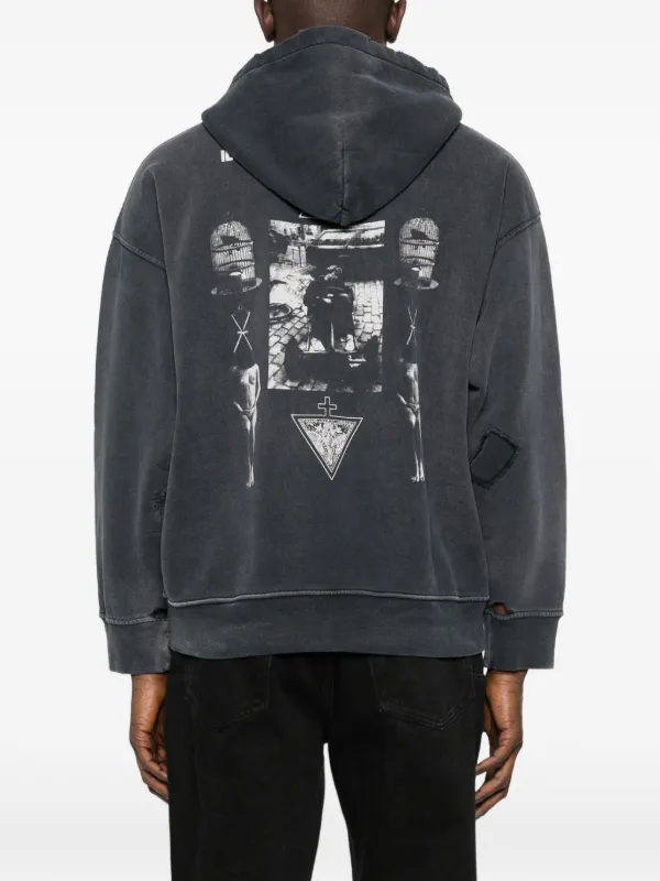 ERD Enfants Riches Déprimés グレー パーカー Enfants Riches Déprimés フェイデッド パーカー | グレー | FARFETCH JP
