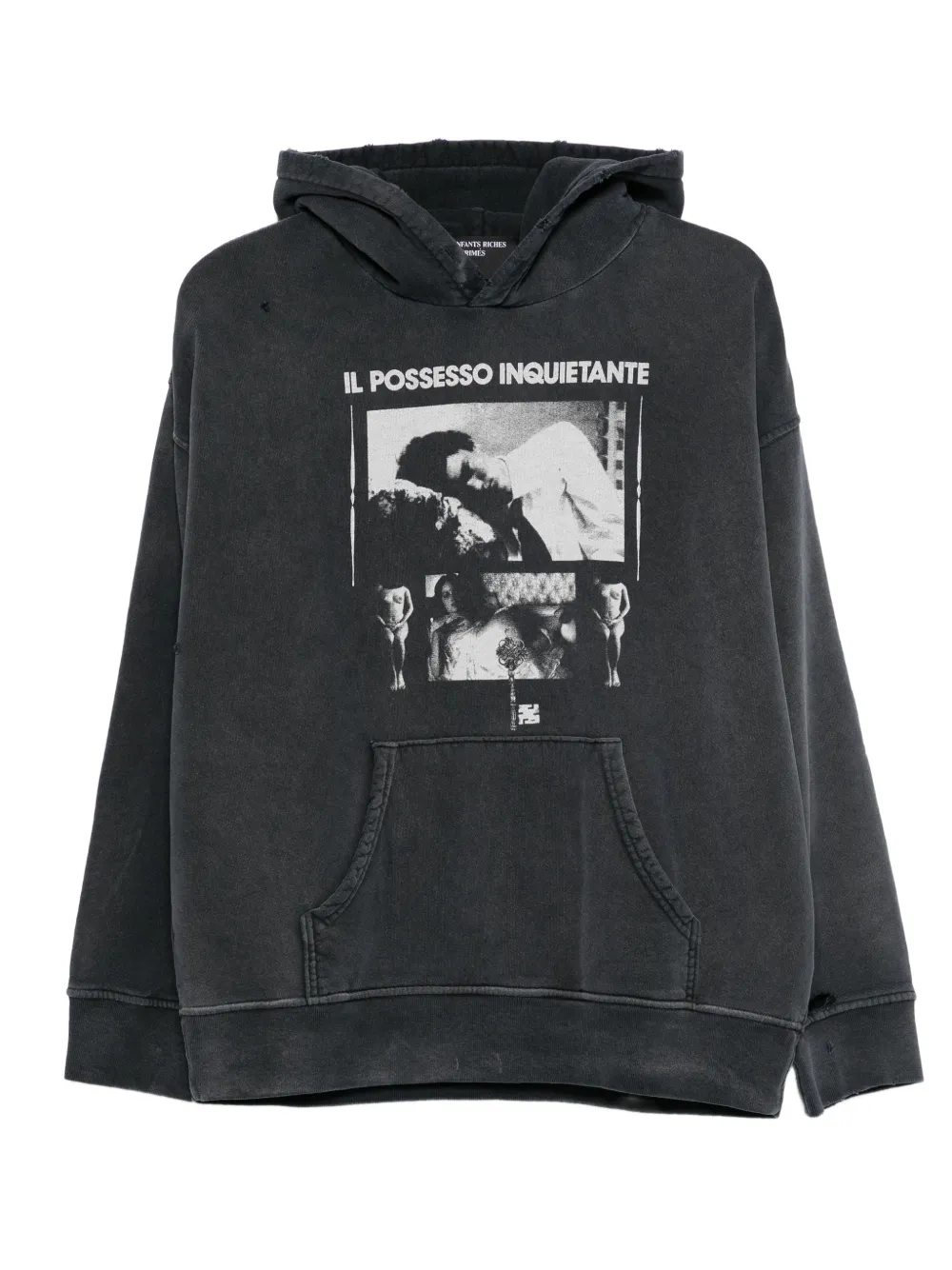 Enfants Riches Déprimés graphic hoodie - Grau