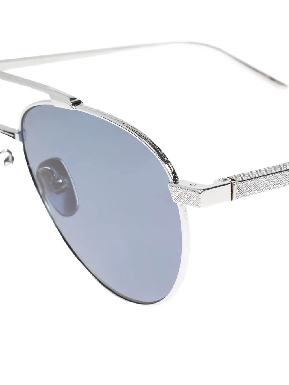  Leisure Society Lucienne Pilot-frame Sunglasses - Silver 