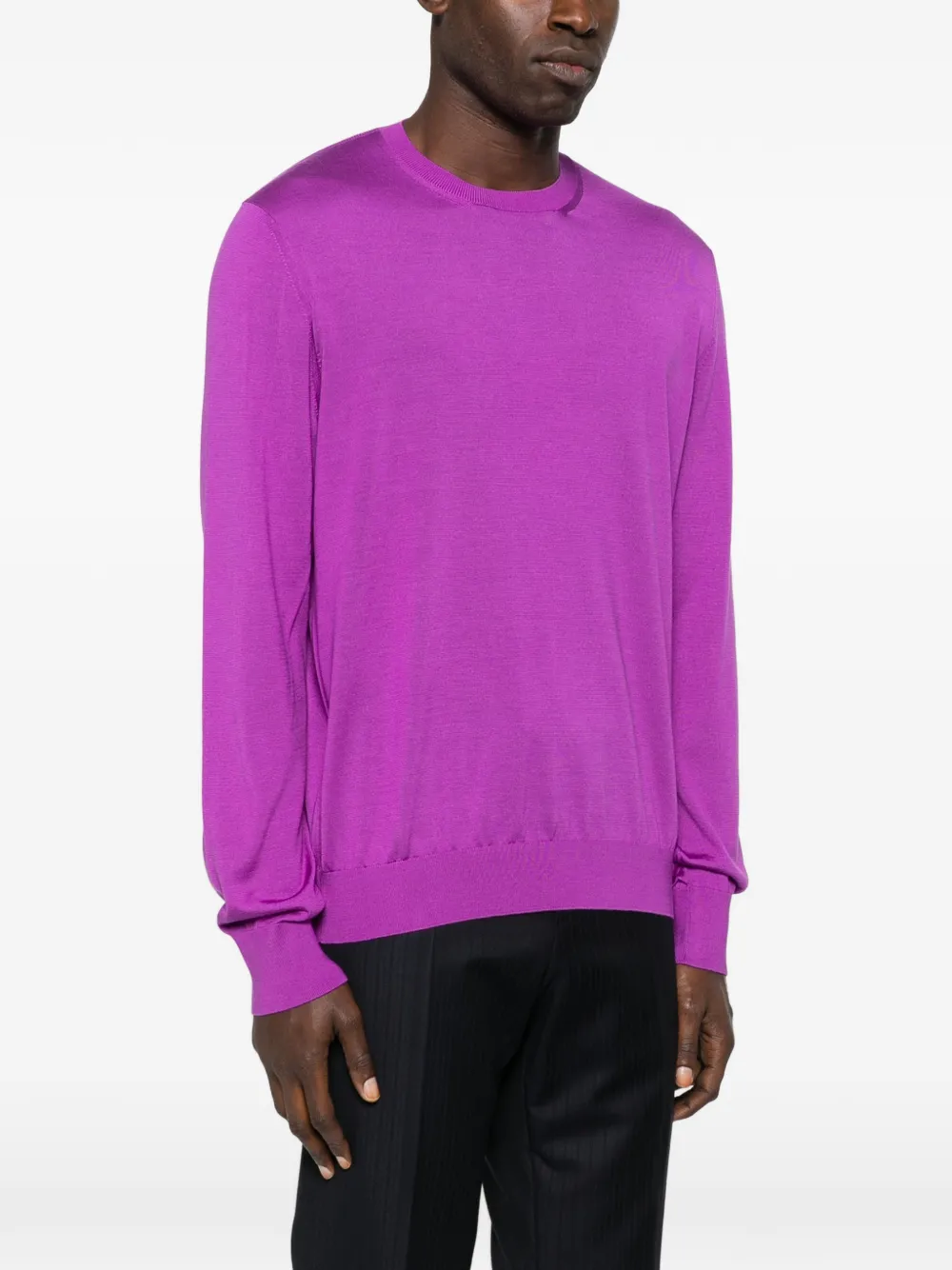 TOM FORD Sweater met ronde hals Paars
