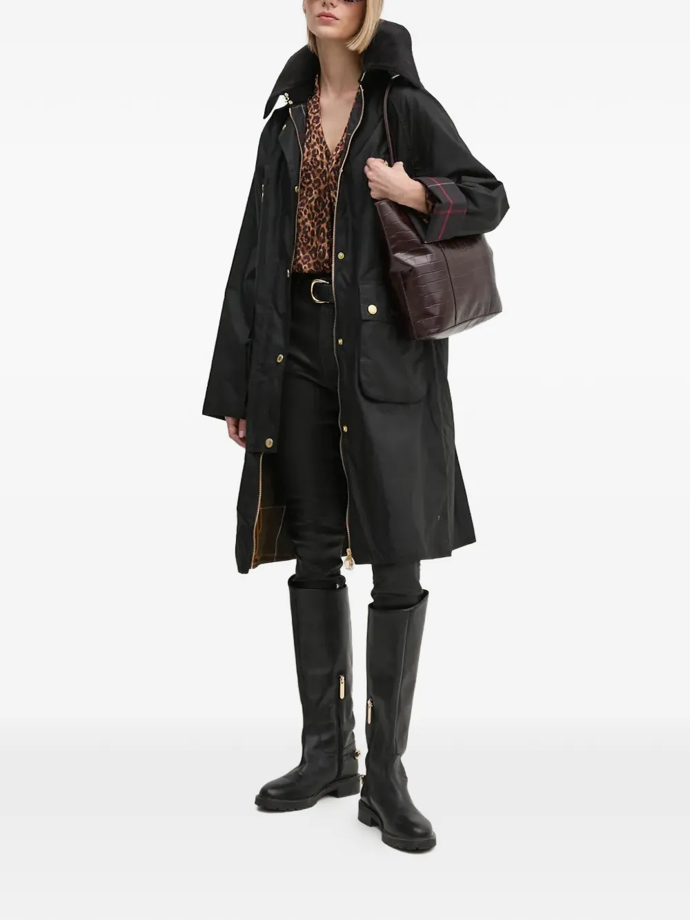 Joseph Ribkoff V-neck animal-pattern blouse | Blusas | Image 2