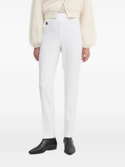 Joseph Ribkoff logo-plaque trousers