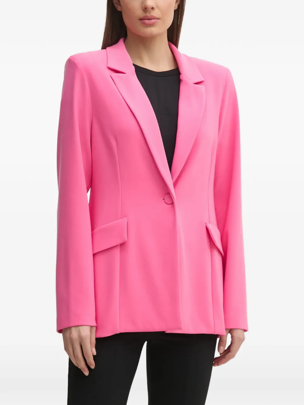 Joseph Ribkoff notched-lapel blazer | rose | Image 1