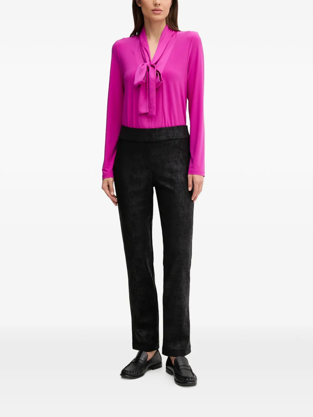 Joseph Ribkoff textured trousers | Straight-Leg Pants | Image 2
