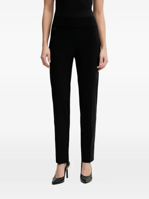 Joseph Ribkoff logo-plaque trousers