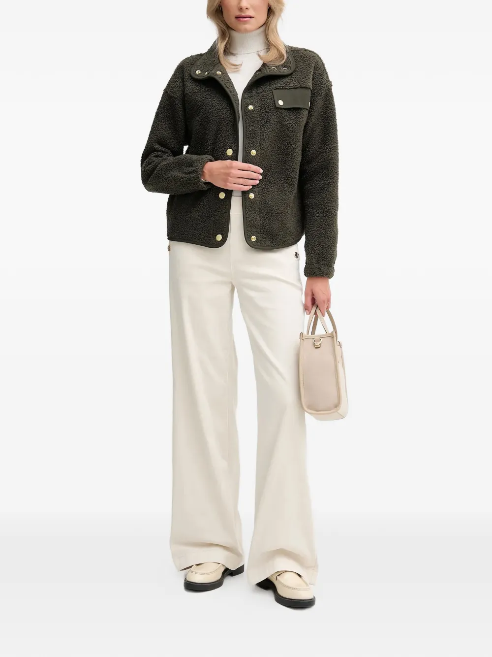 Joseph Ribkoff button-detail trousers | Flared & Bell-Bottom Pants | Image 2