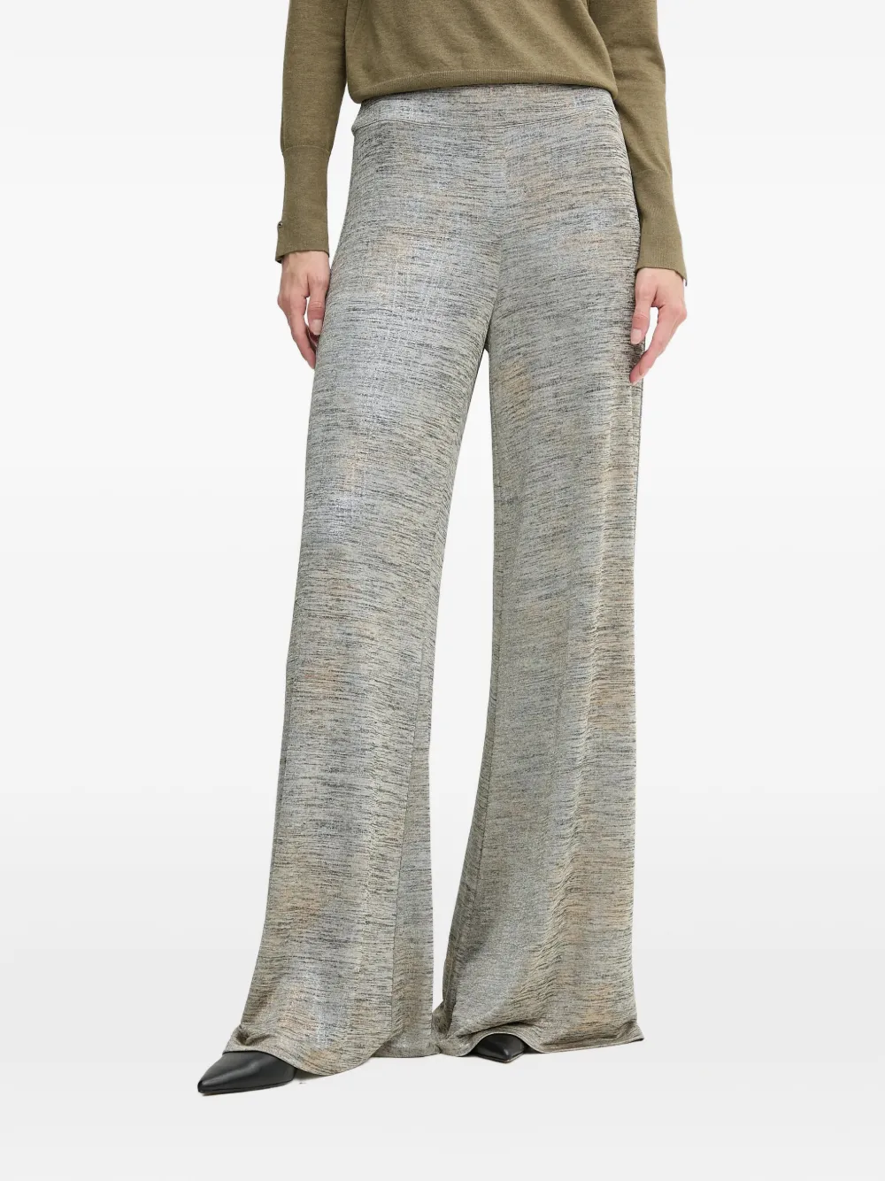Joseph Ribkoff metallic-effect trousers | Grey | Image 1