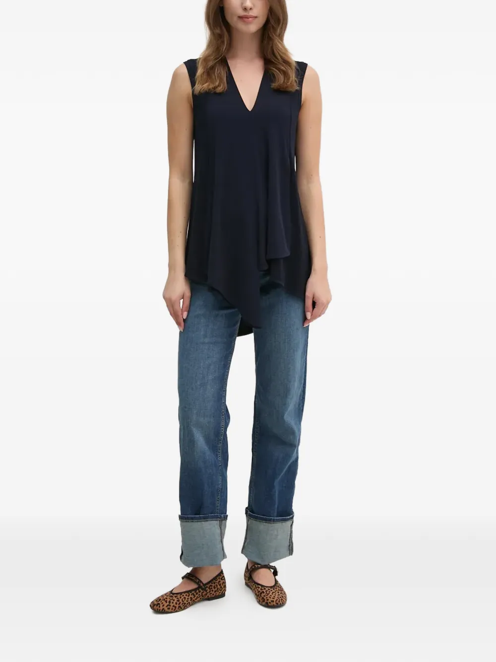 Joseph Ribkoff V-neck layered top | Blouses | Image 2