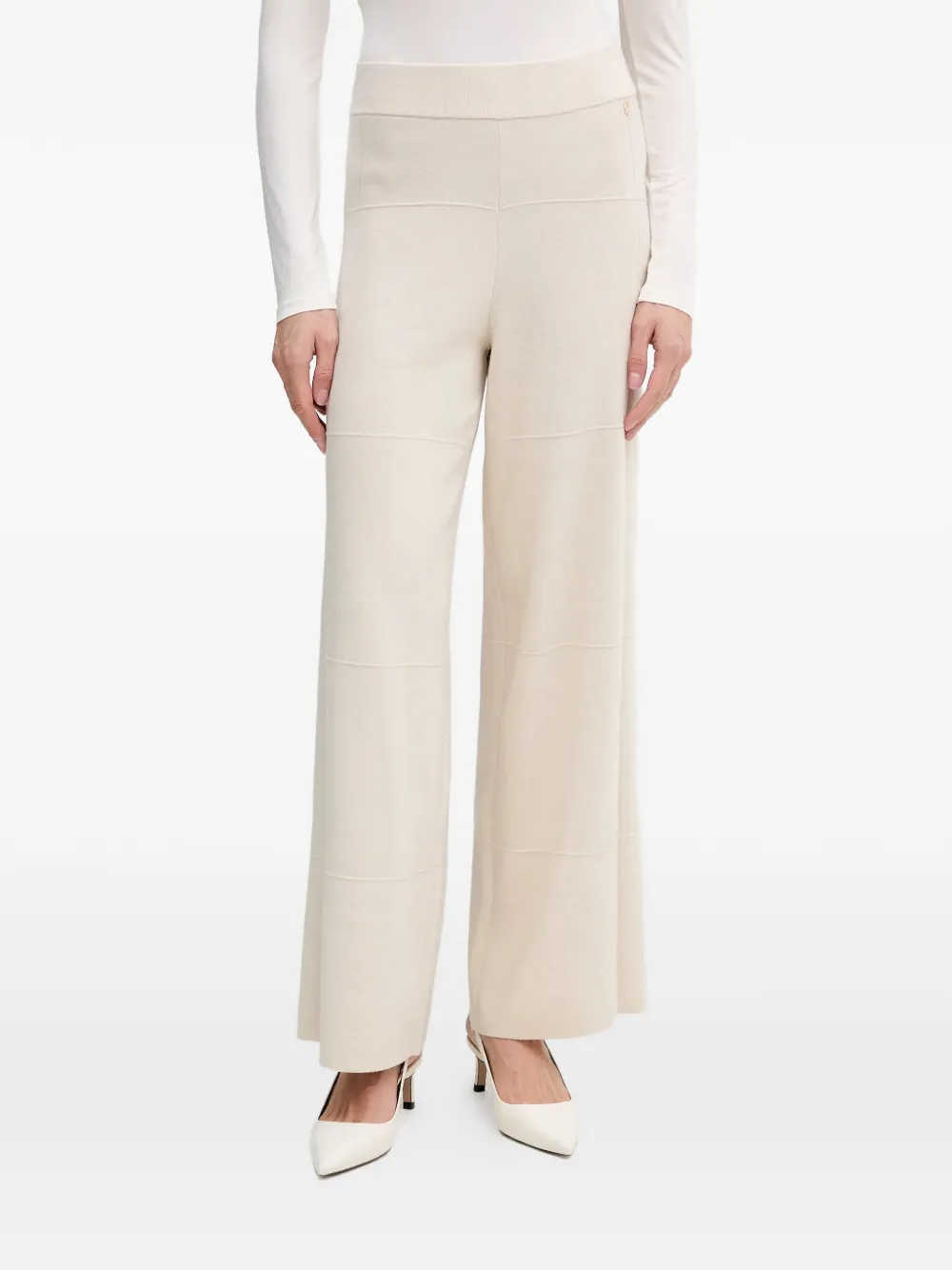 Joseph Ribkoff seam-details trousers - Nude