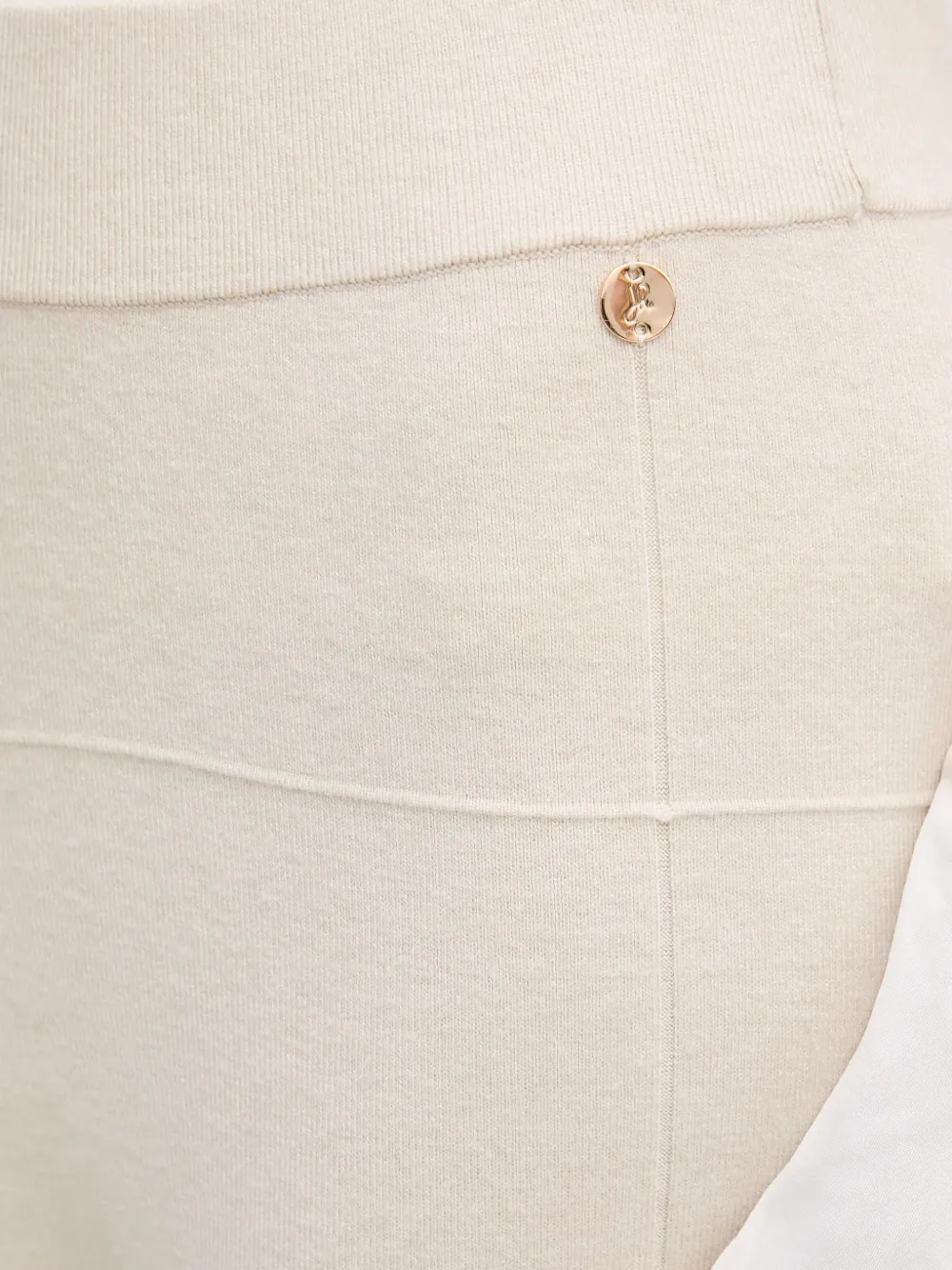 Joseph Ribkoff Broek met naaddetail Beige