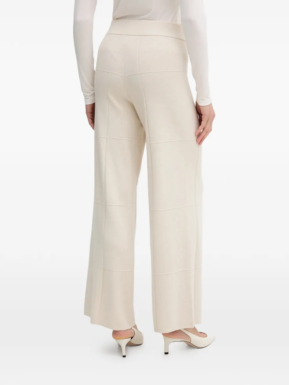 Joseph Ribkoff Broek met naaddetail Beige