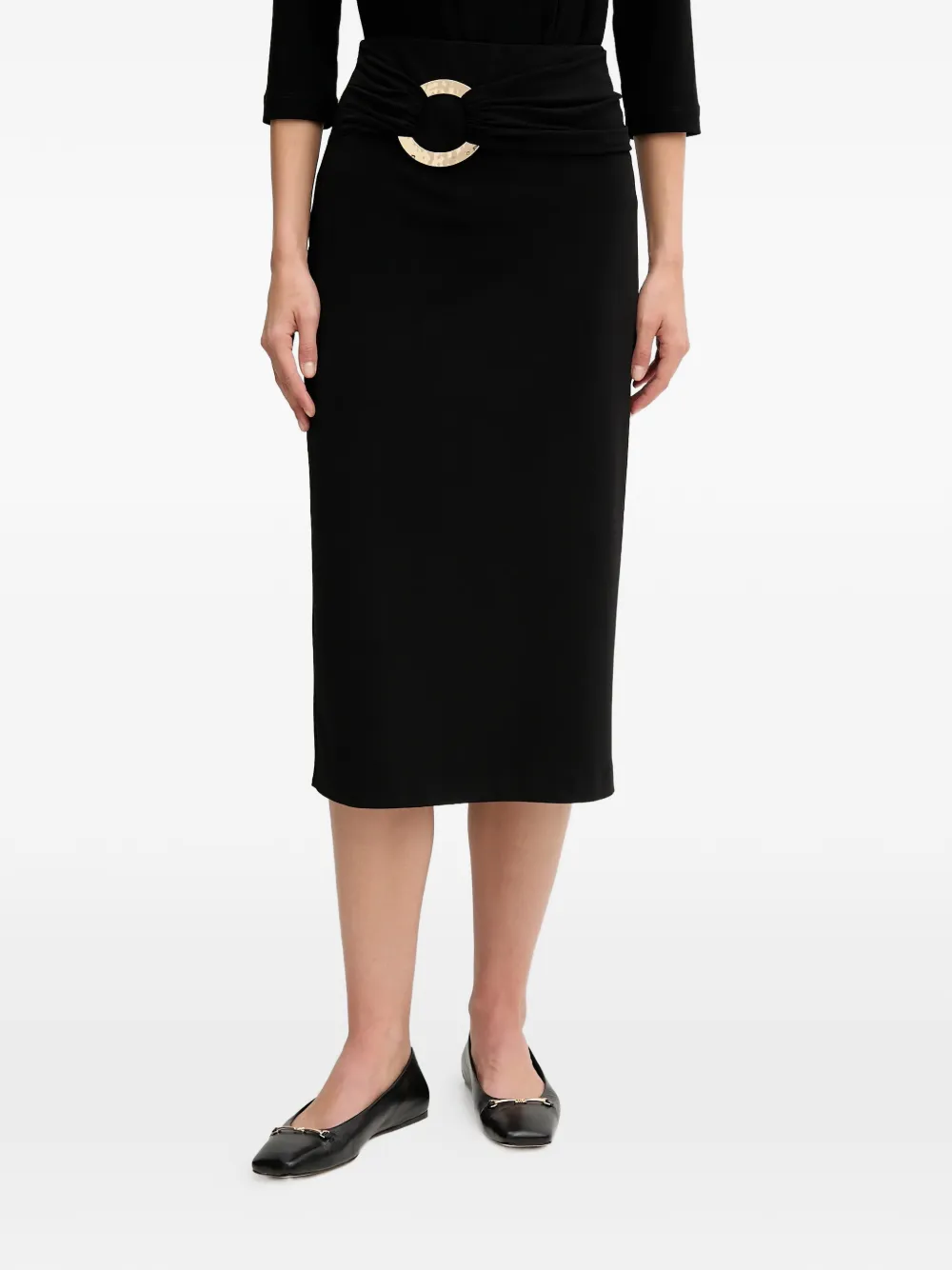 Joseph Ribkoff embellished midi skirt | Black | Image 1