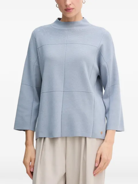 Joseph Ribkoff seam-details high-neck sweater