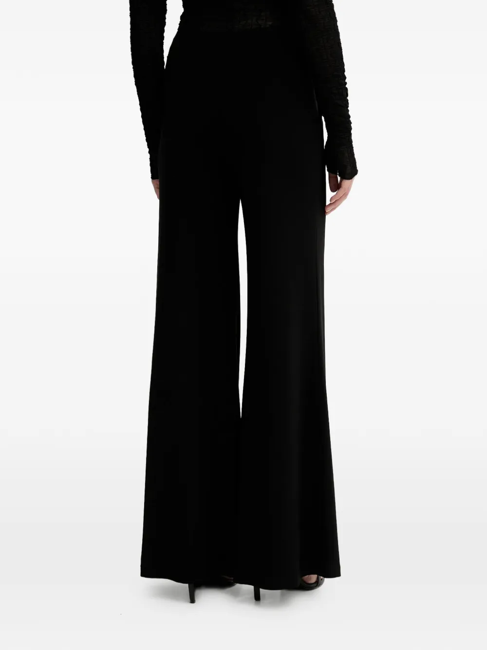  Joseph Ribkoff Seam-pockets Flared Trousers - Black 