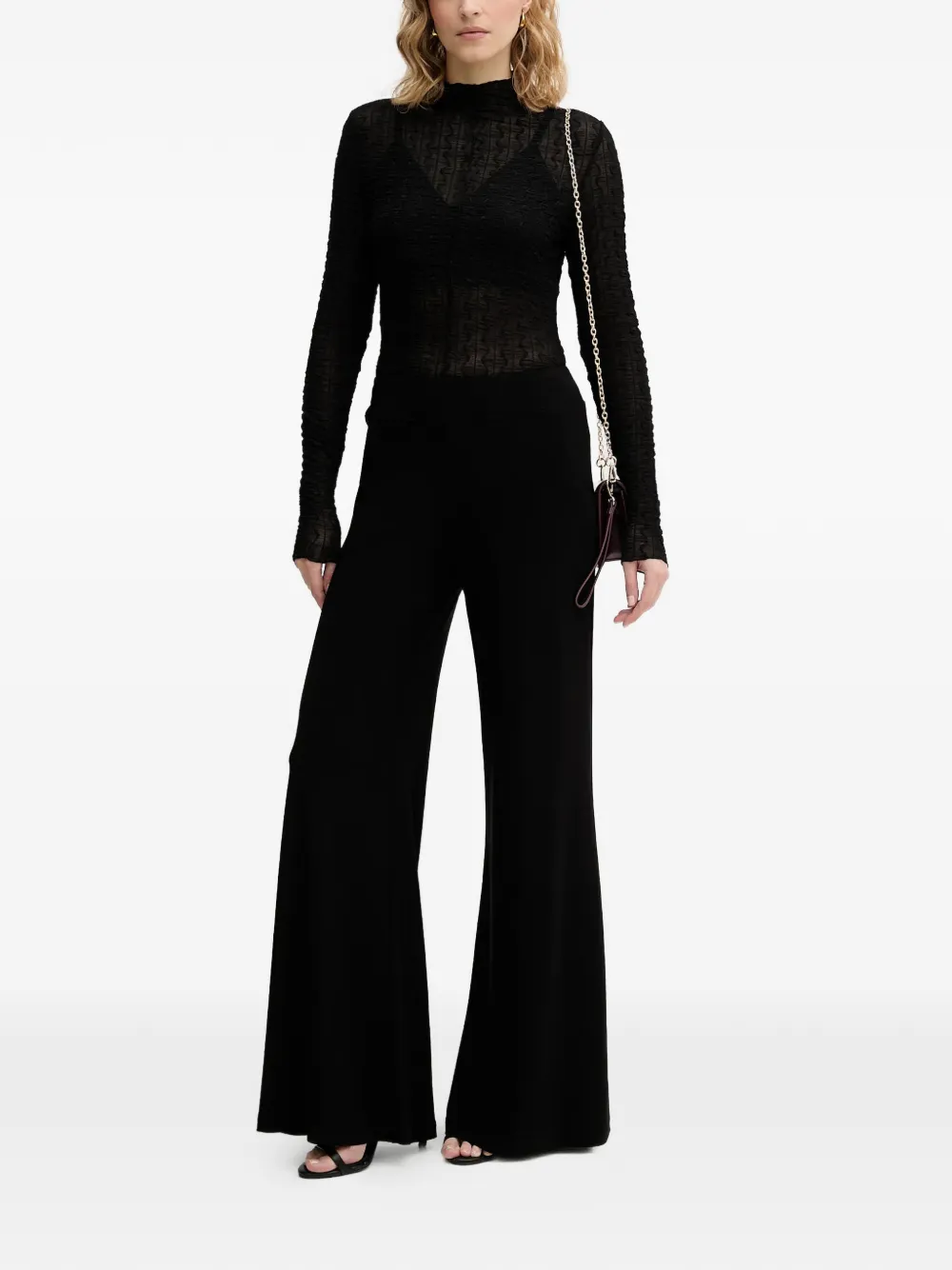 Joseph Ribkoff seam-pockets flared trousers | Flared & Bell-Bottom Pants | Image 2