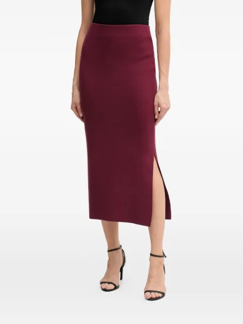 Joseph Ribkoff slit-detail midi skirt
