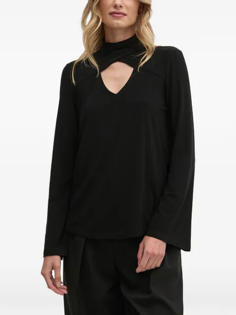 Joseph Ribkoff keyhole-detail blouse