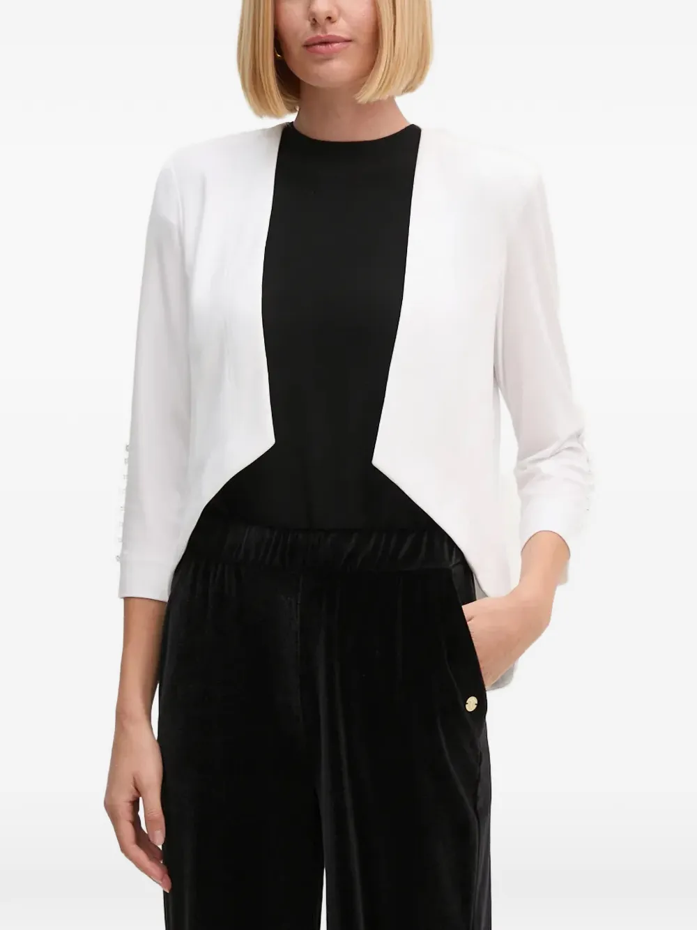 Joseph Ribkoff button-detail jacket - Weiß