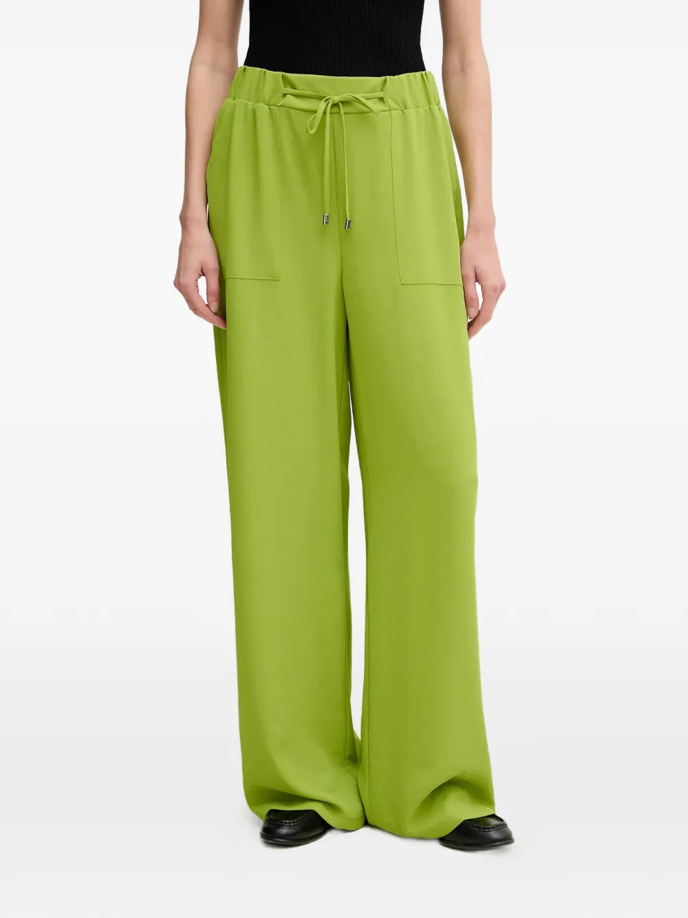 Joseph Ribkoff drawstring trousers | Green | Image 1