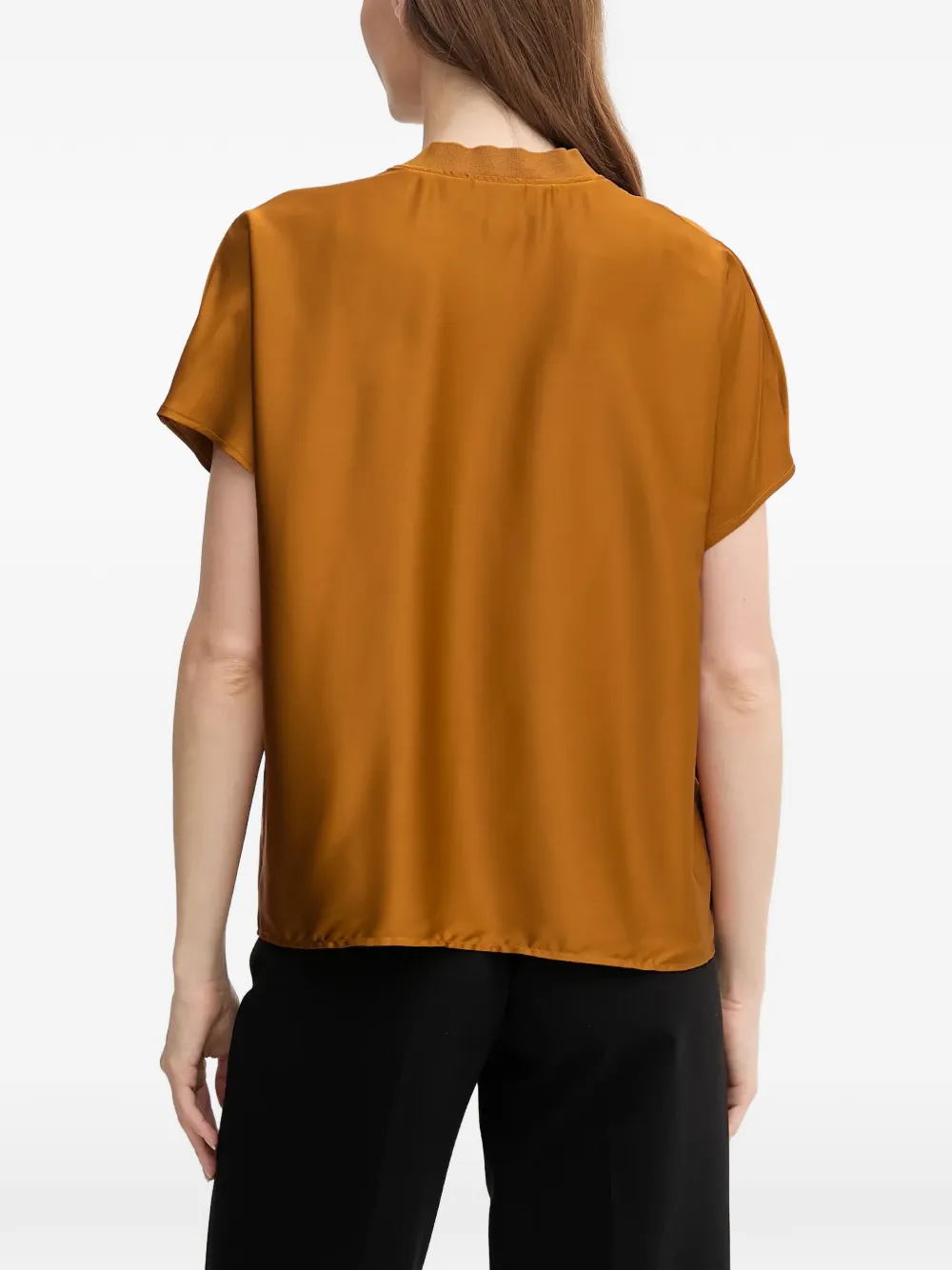 Joseph Ribkoff Blouse met V-hals Bruin