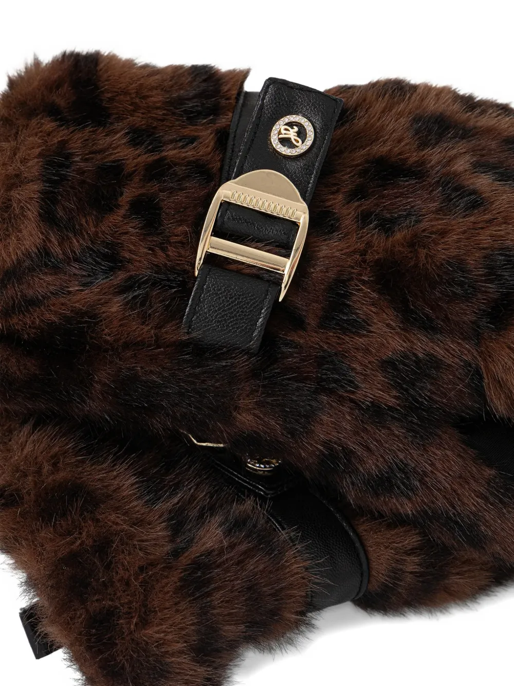 Joseph Ribkoff leopard-print buckle gloves | Image 2