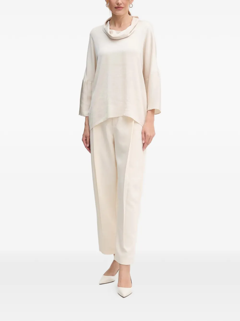 Joseph Ribkoff cowl-neck button blouse | Blouses | Image 2