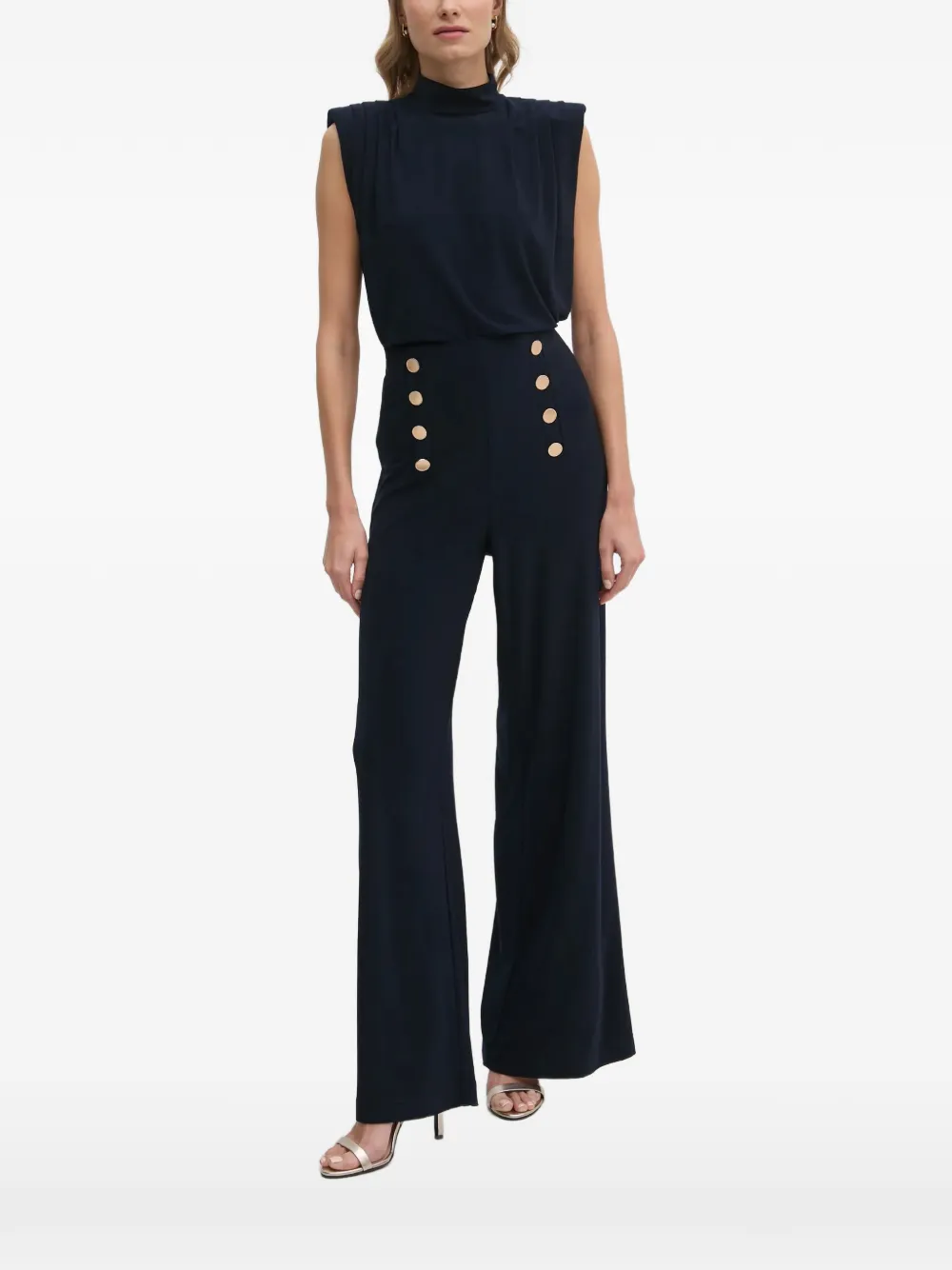 Joseph Ribkoff Top met col - Blauw