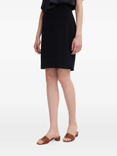 Joseph Ribkoff blue mini pencil skirt