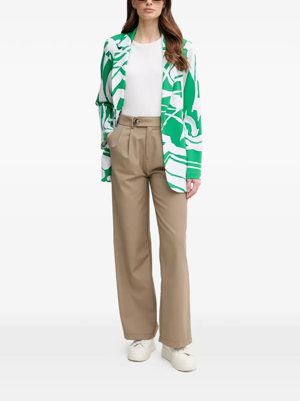 Joseph Ribkoff patterned single-breasted blazer | Blazers | Image 2