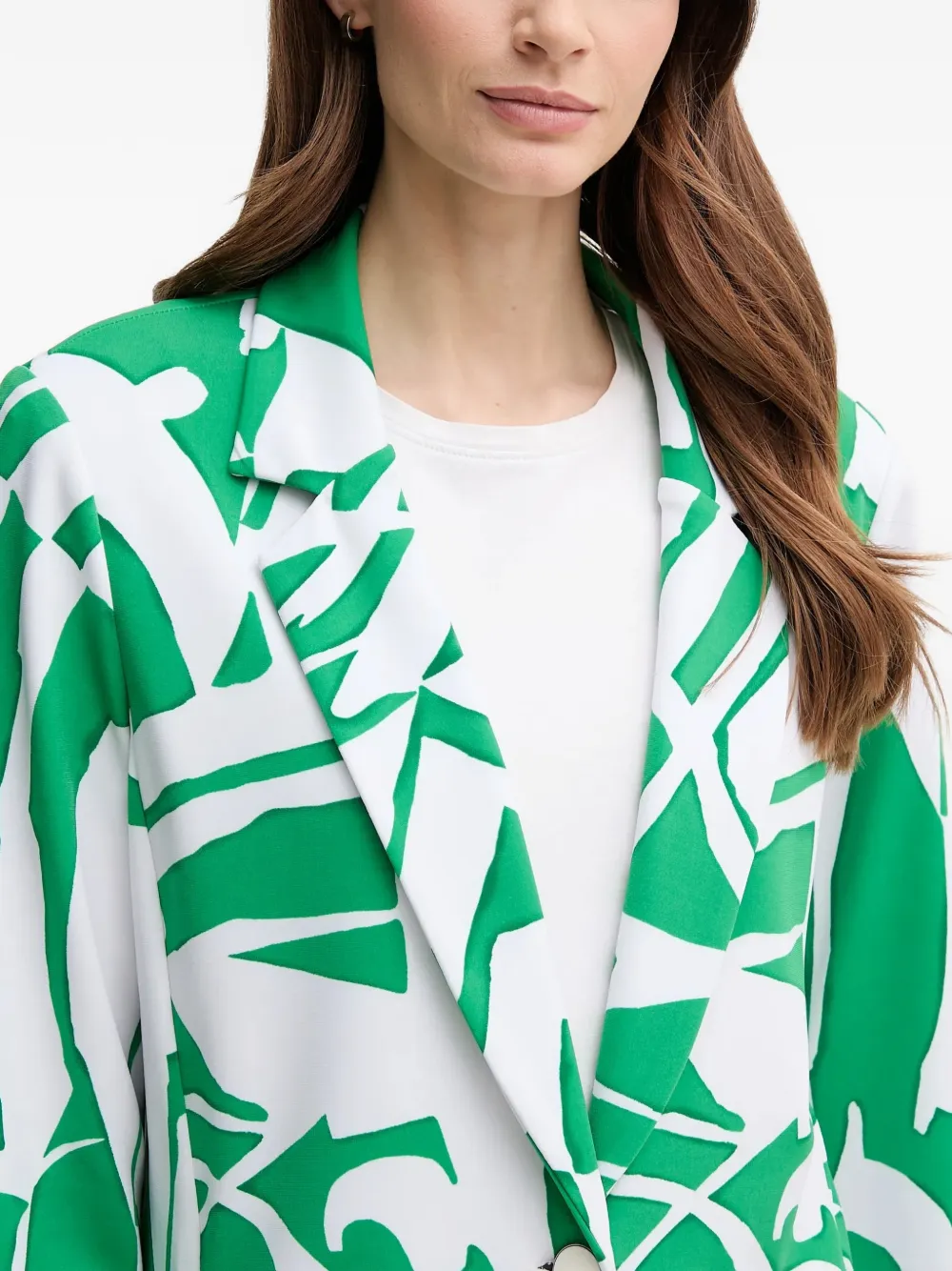 Joseph Ribkoff Blazer met enkele rij knopen Groen