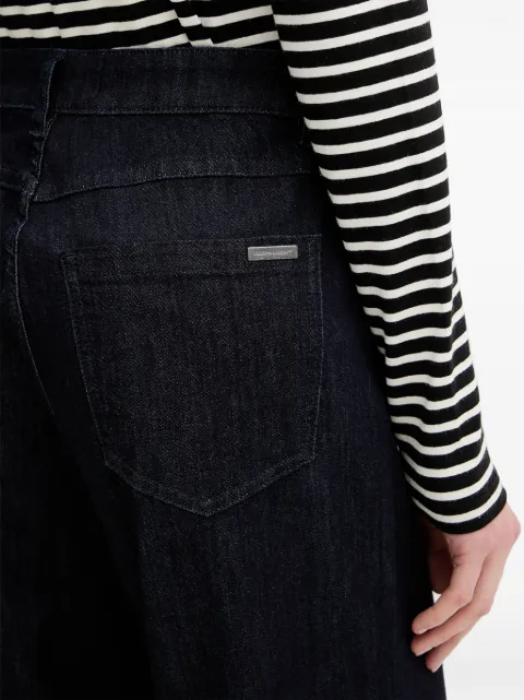 Joseph Ribkoff logo-plaque jeans