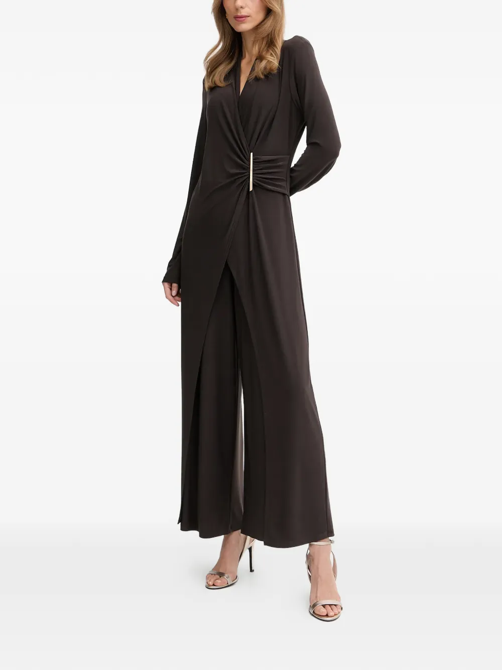 Joseph Ribkoff V-neck hardware jumpsuit | Full Length | Image 2