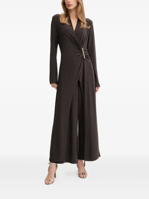 Joseph Ribkoff V-neck hardware jumpsuit