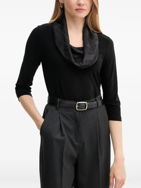 Joseph Ribkoff cowl-neck top