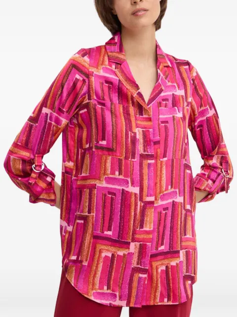 Joseph Ribkoff geometric-print top