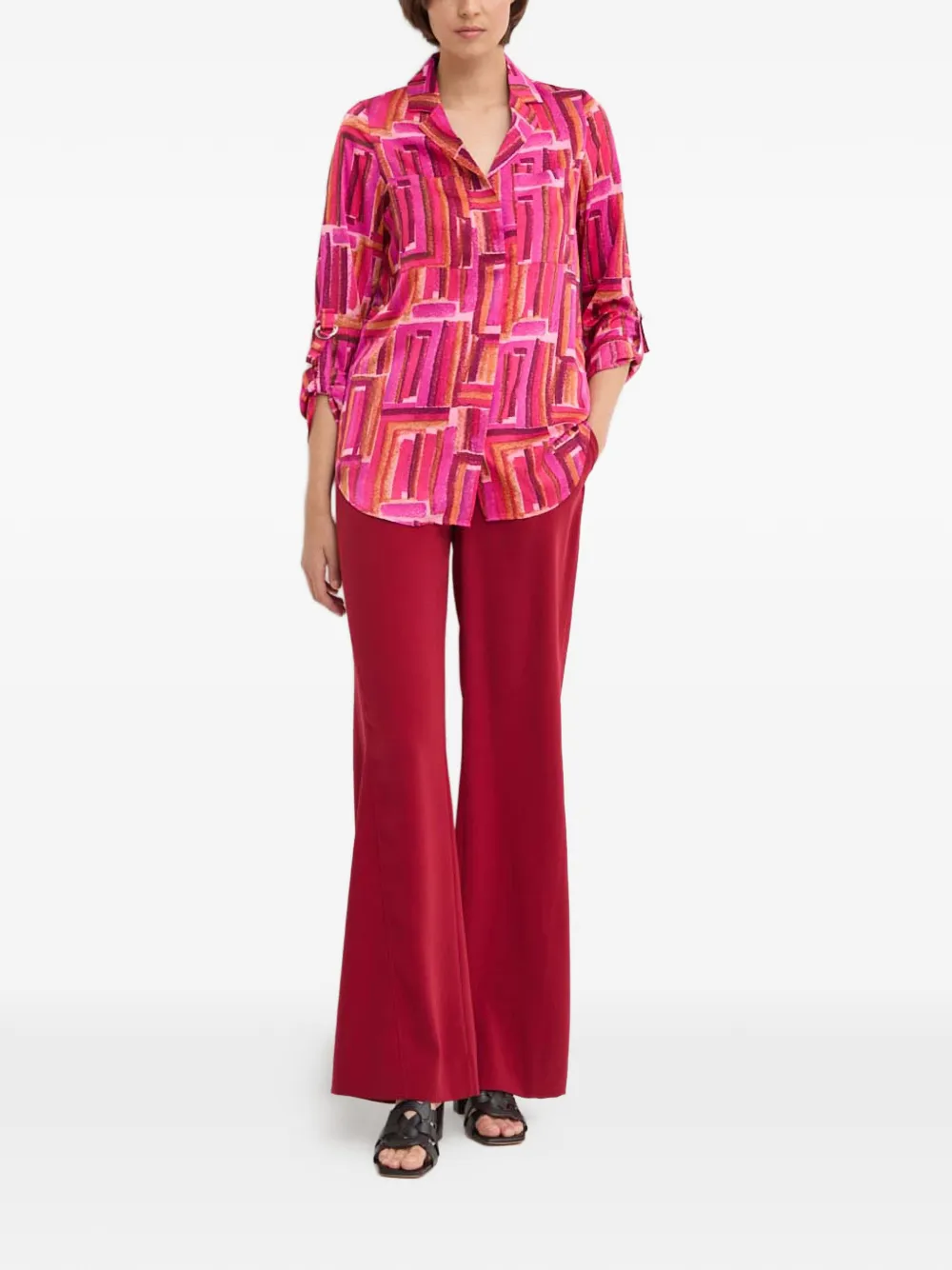 Joseph Ribkoff geometric-print top | Blouses | Image 2