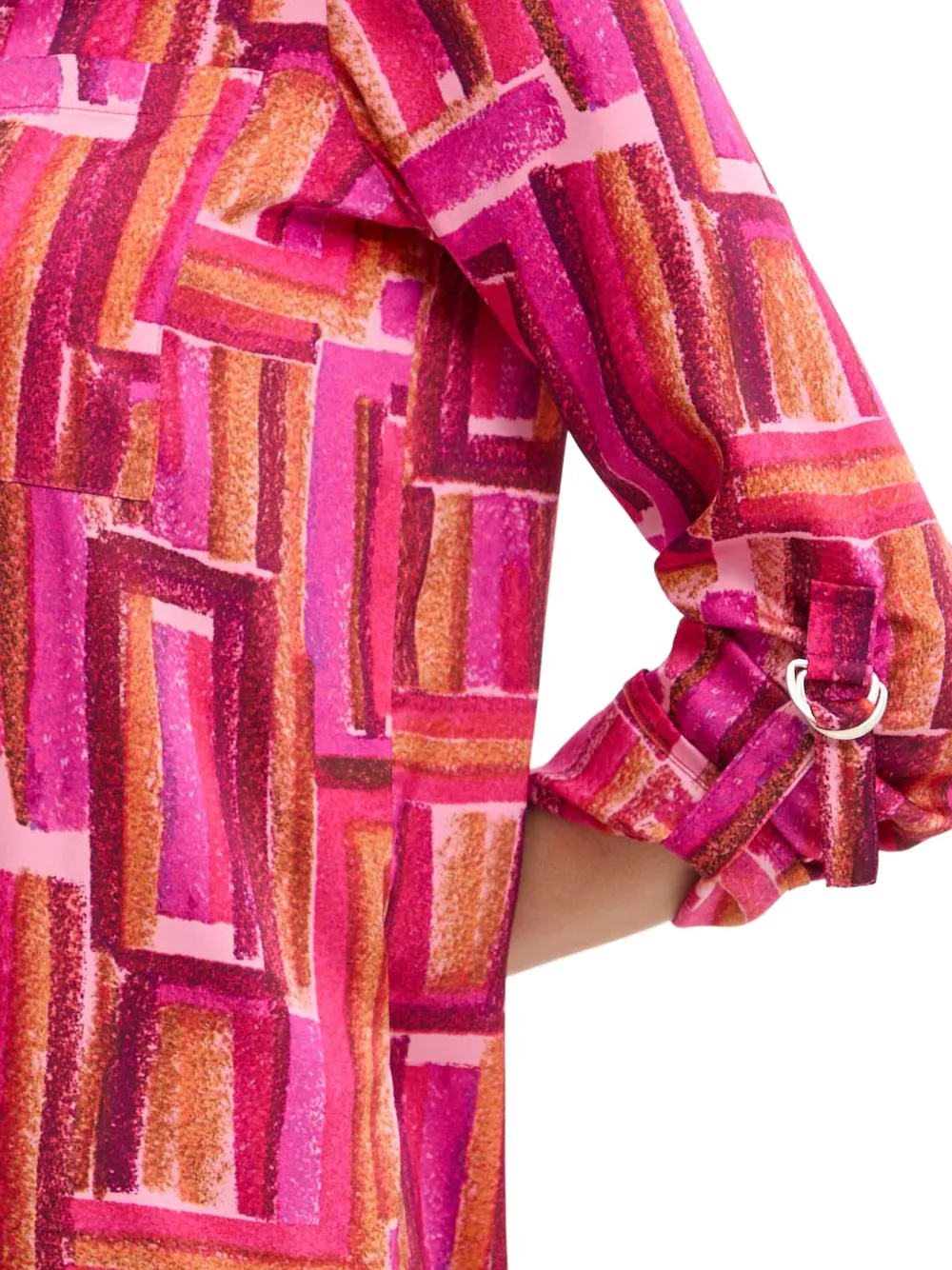 Joseph Ribkoff Top met geometrische print Roze