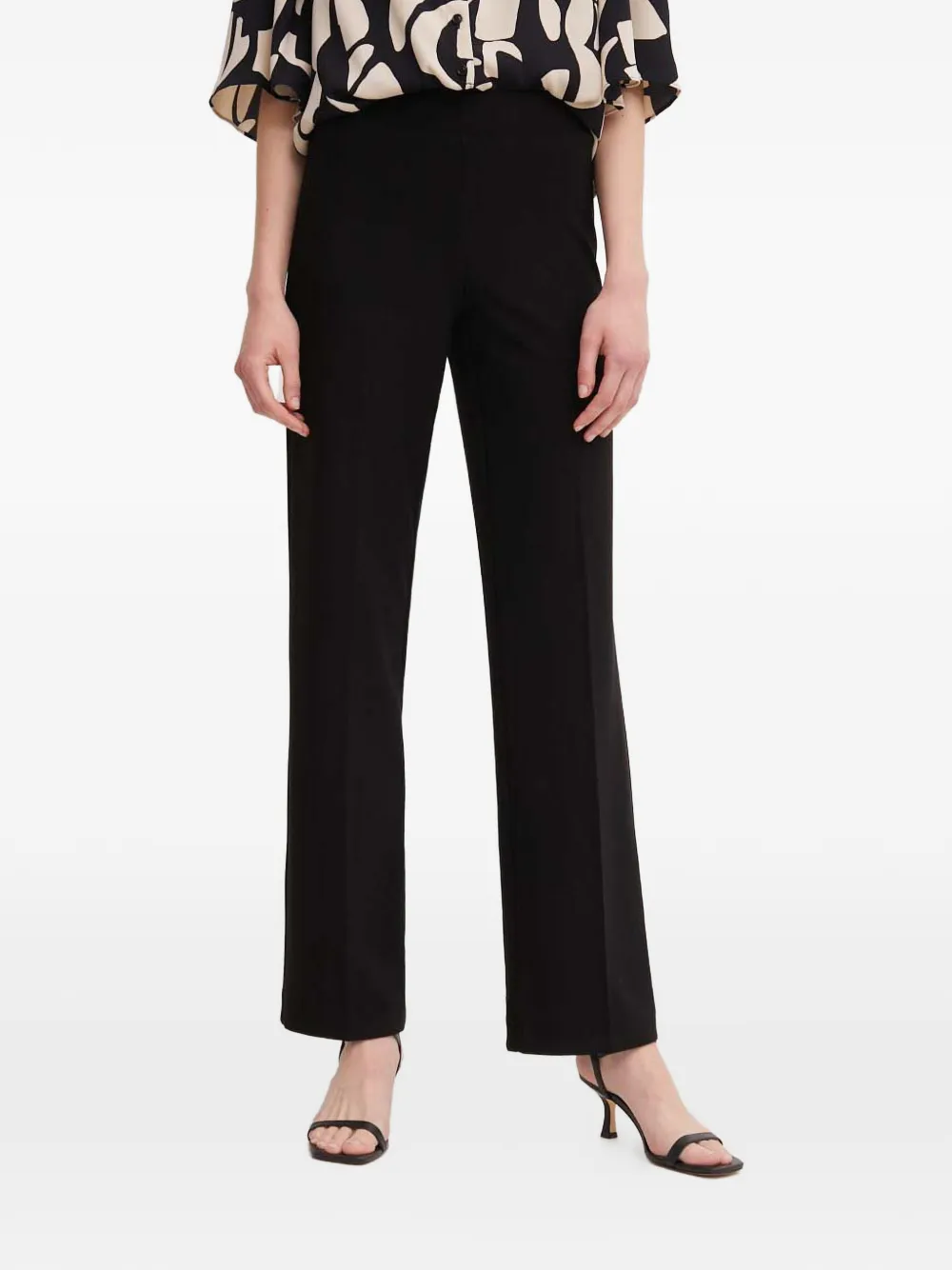 Joseph Ribkoff seam-detail high-waisted trousers | negro | Image 1