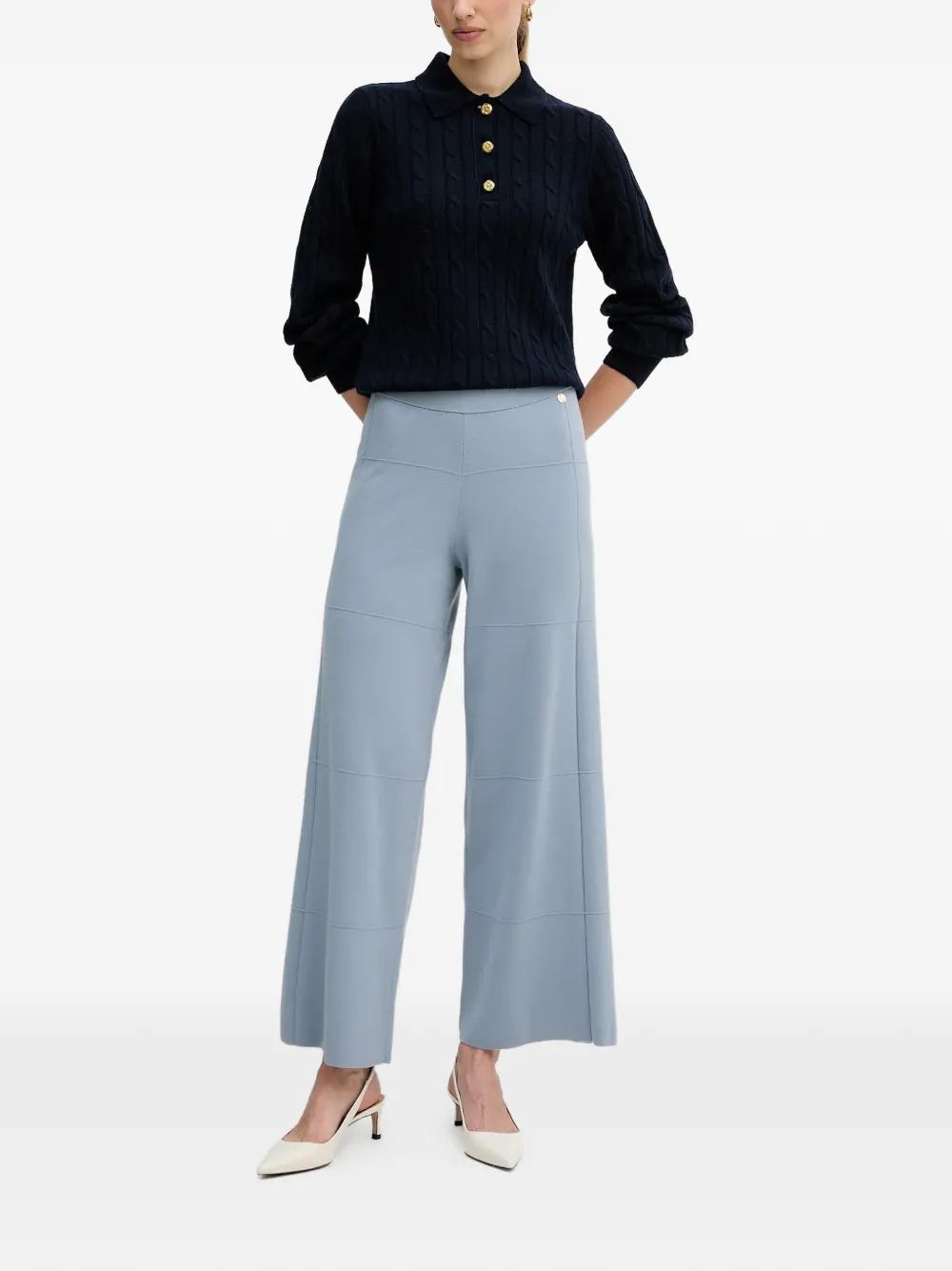 Joseph Ribkoff wide-leg trousers - Blauw