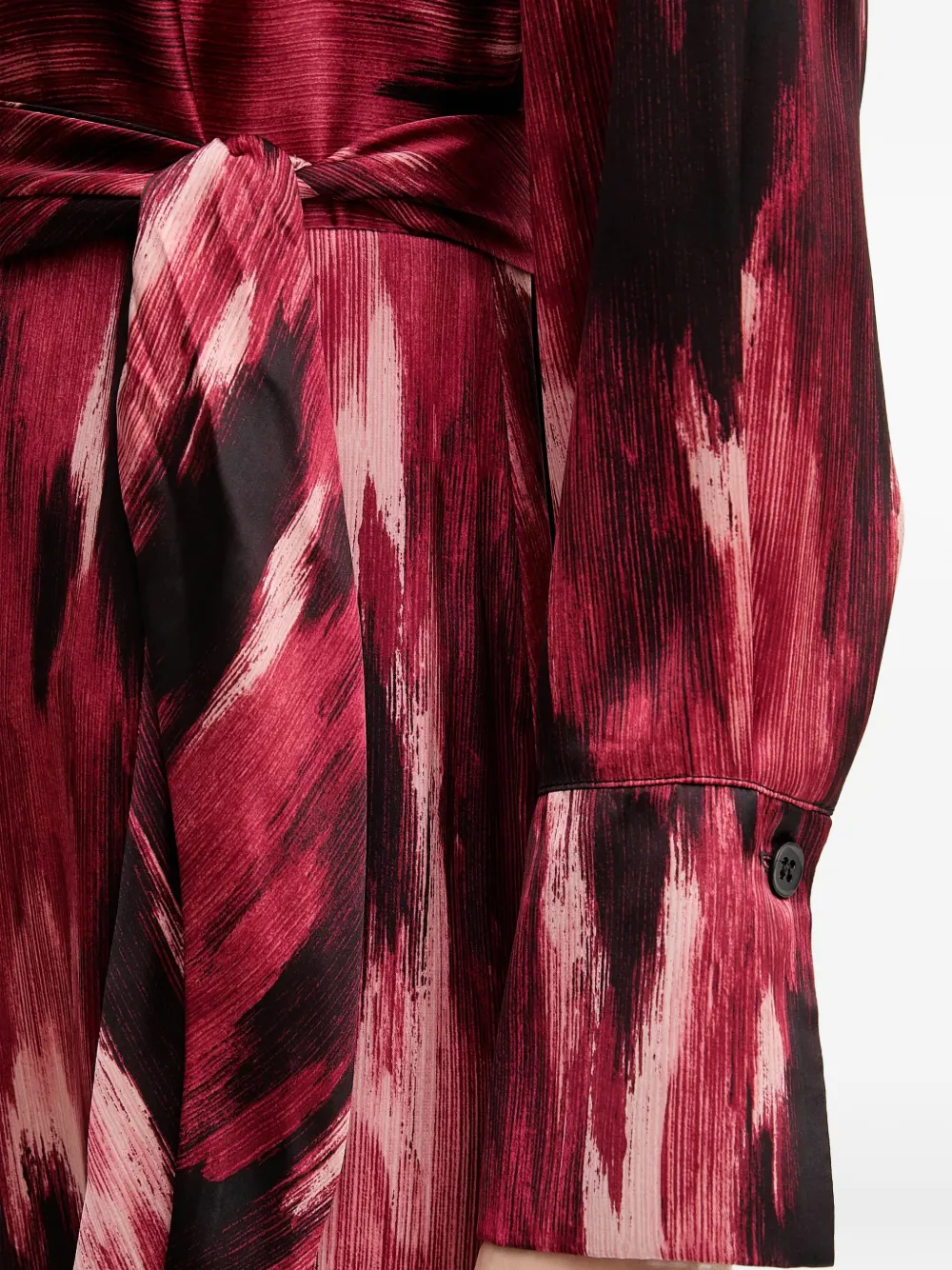 Joseph Ribkoff Jurk met taillestrik Rood