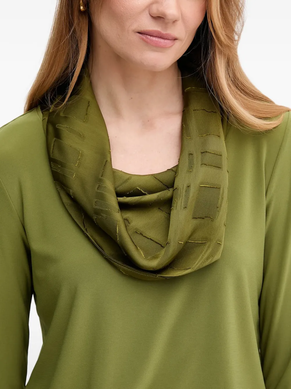 Joseph Ribkoff Top met textuur detail Groen