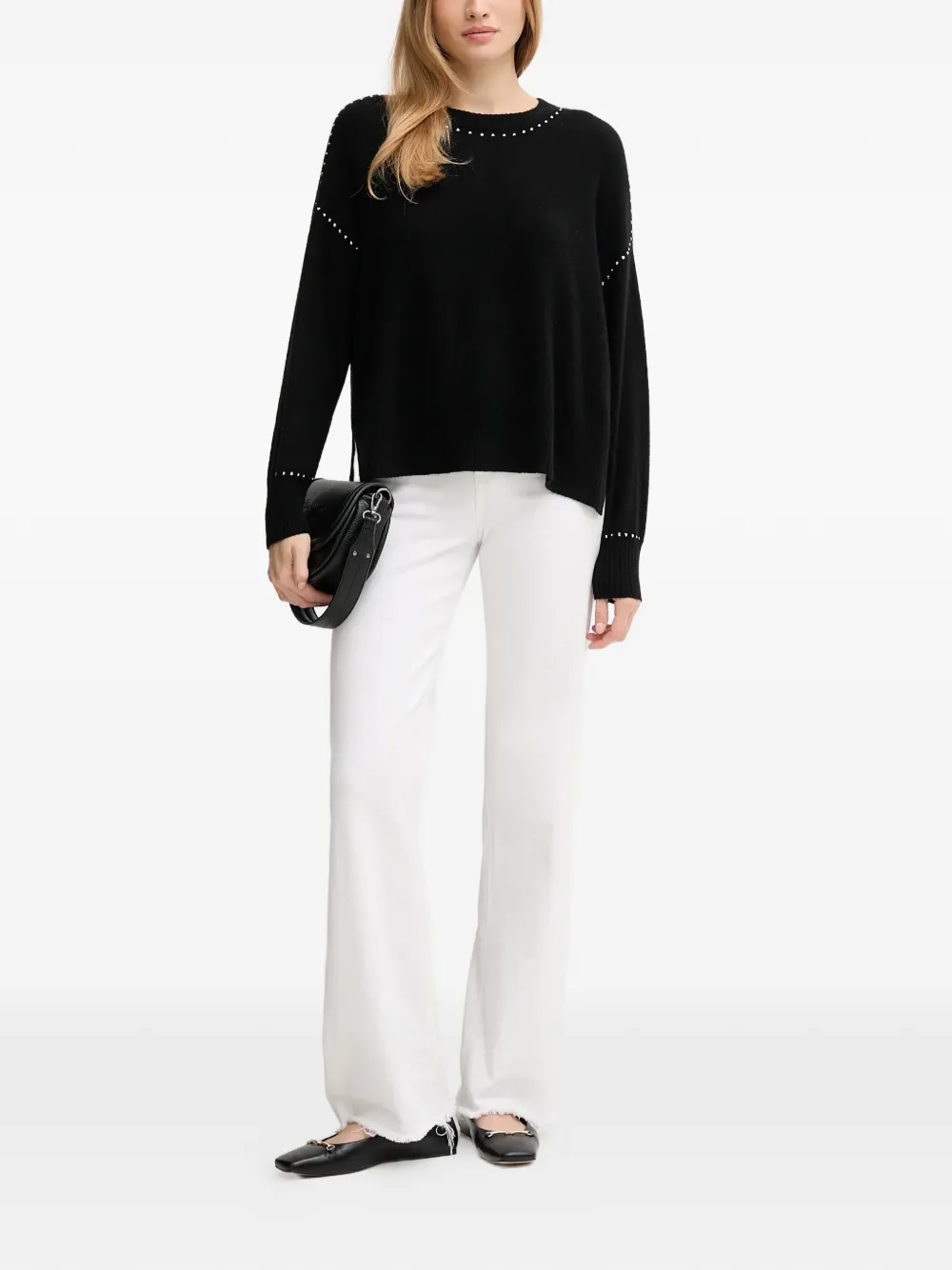 Joseph Ribkoff studded knitted sweat | Knitted Sweaters | Image 2