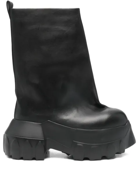 Rick Owens Flared Mega Tractor boots
