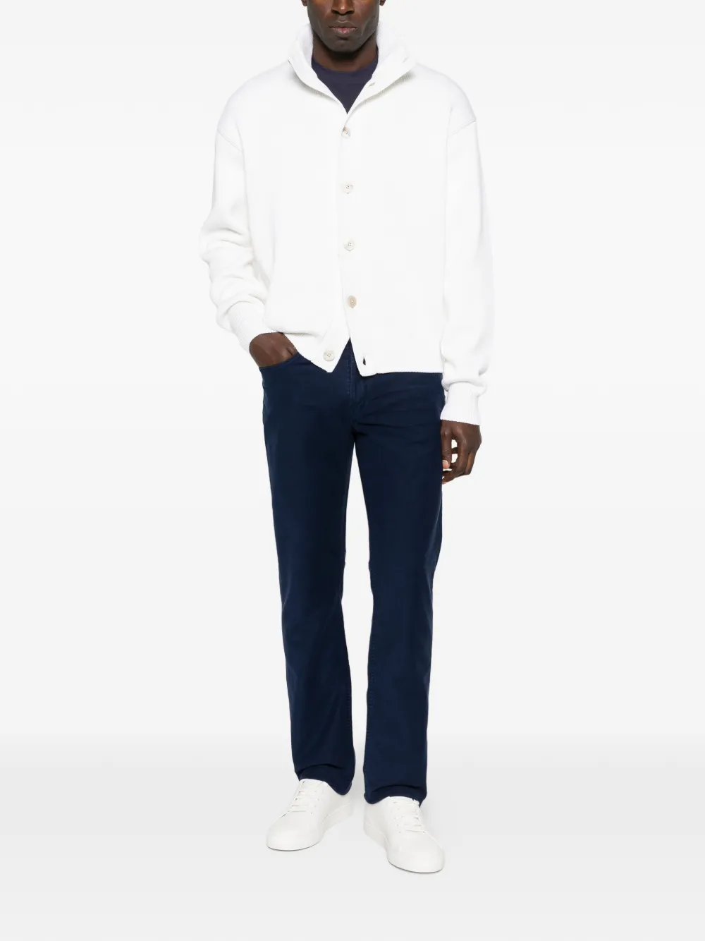 TOM FORD button-fastening trousers | Regular-Fit & Straight Leg Pants | Image 2