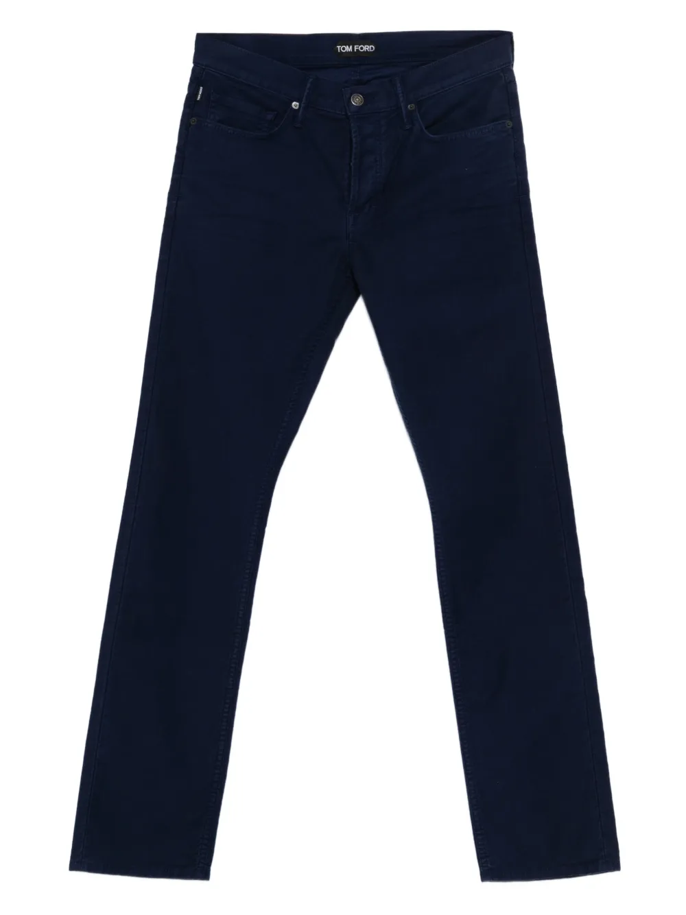 TOM FORD button-fastening trousers | Blue | Image 1