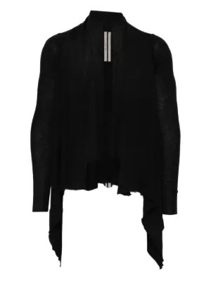 Rick Owens DRKSHDW ロング カーディガン 中古・古着通販】RICK OWENS (リックオウエンス) フーデッドロング
