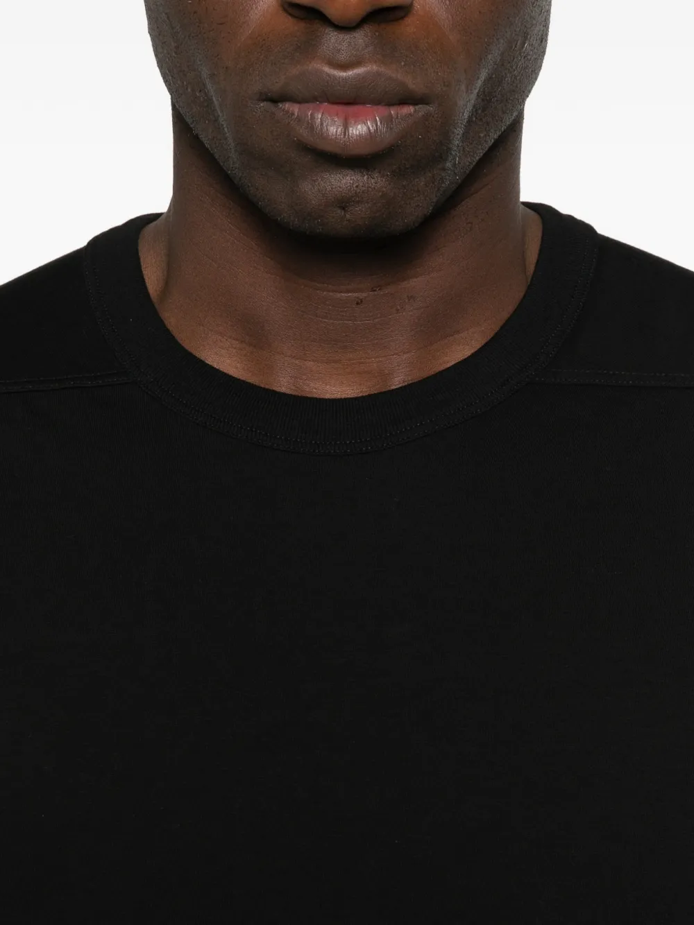 Rick Owens T-shirt met lange mouwen Zwart